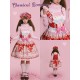 Chemical Romance Sweetheart Candy House Salopette and JSK(Reservation/3 Colours/Full Payment Without Shipping)